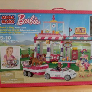 Barbie Mega Bloks Horse Event /equestrian